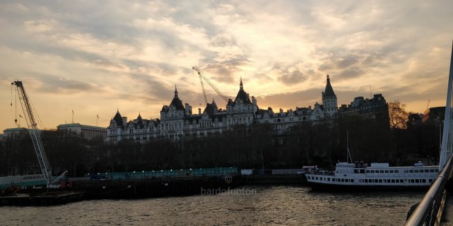Sunset over the Houses of Parliament